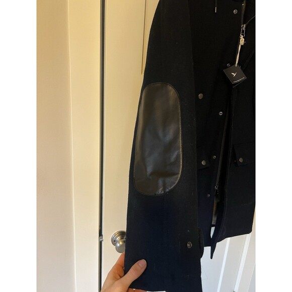 LL BEAN Men’s Wool Peacoat Parka - Picture 2 of 10